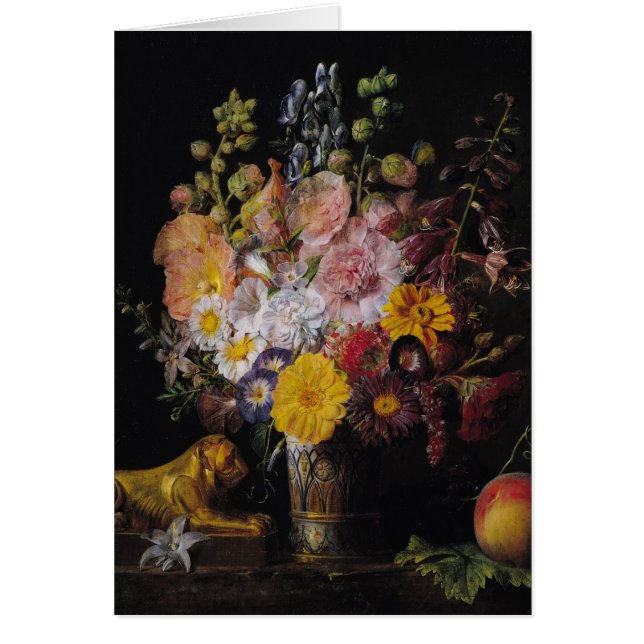 Blommor Hälsningskort (Framsidan)