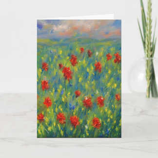 Blommor - hälsningskort 7 kort