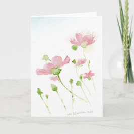 Blommor Helgkort