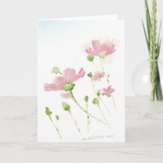 Blommor Helgkort