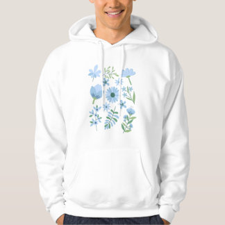 Blommor Hoodie
