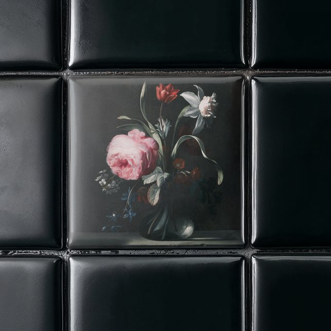Blommor i A Vas av Verelst Kakelplatta (Skapare uppladdad)