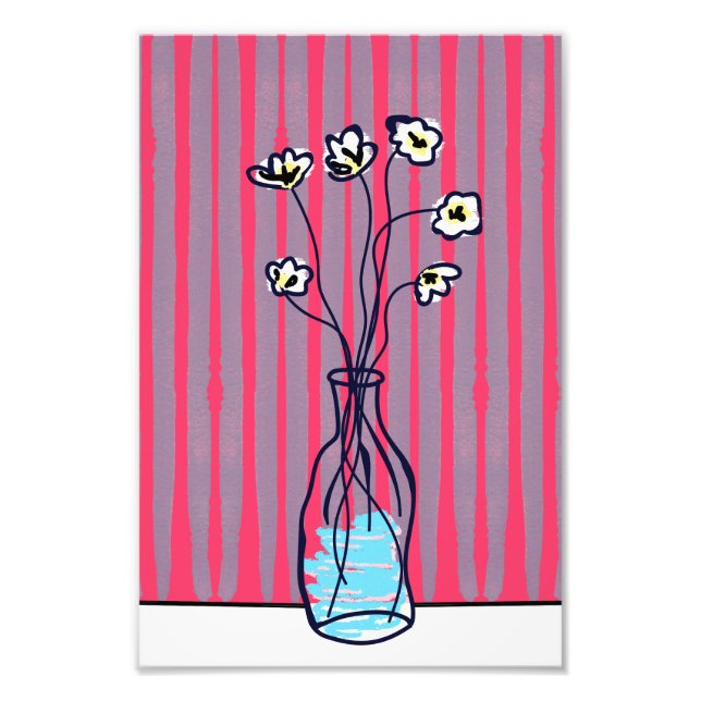 Blommor i A Vas Poster (Framsidan)