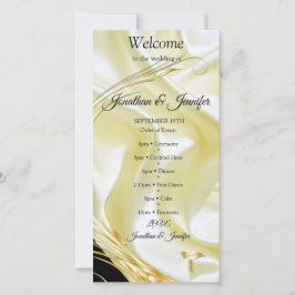 Blommor i Abstrakten silver eller Guld på - Silke