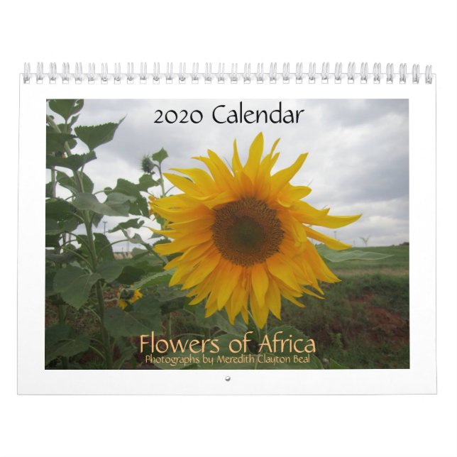 Blommor i Afrikans kalender (Omslag)