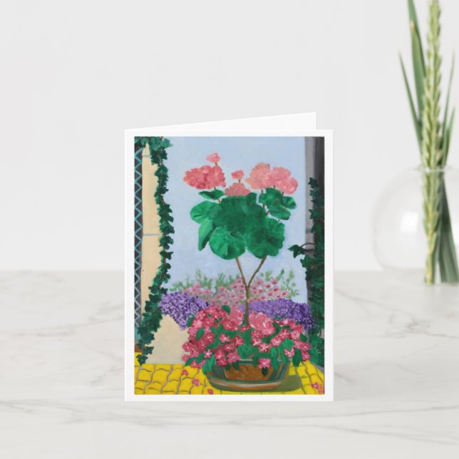 Blommor i Berlin noterar kortet Kort (Framsida)