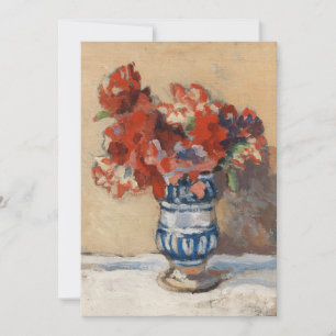Blommor i Blå Vas   Christopher Wood