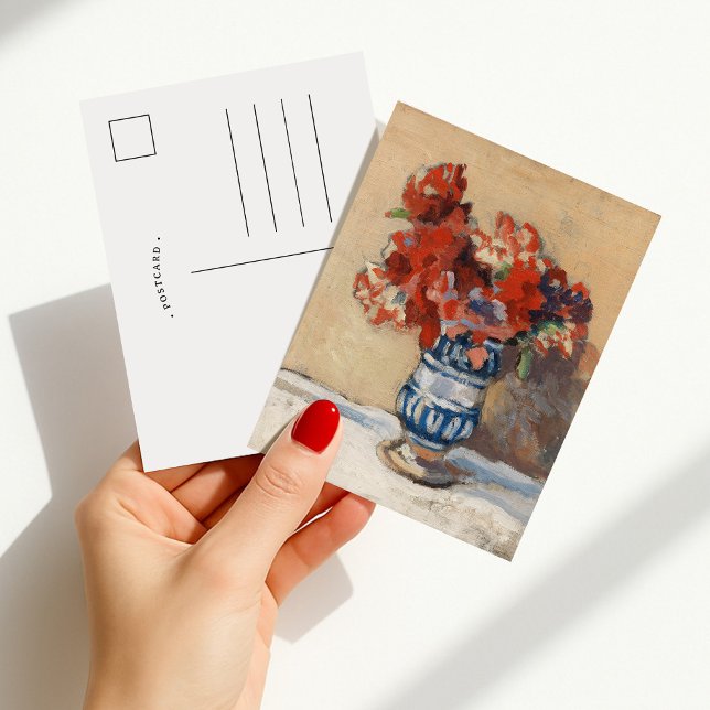 Blommor i Blå Vas | Christopher Wood Vykort (Skapare uppladdad)