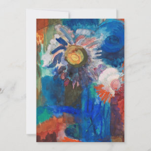 Blommor i Blå Vas Fritz Schaefler