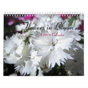 Blommor i blom kalender