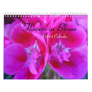 Blommor i Bloom 2014 Kalender