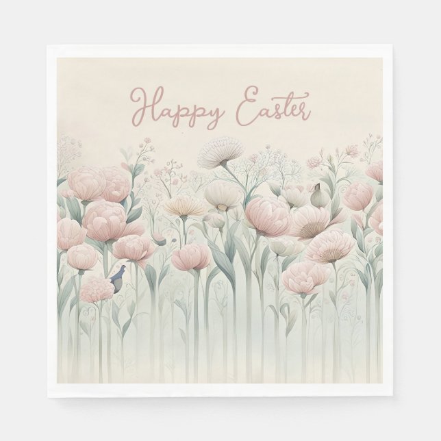 Blommor i Bloom Pappersservett (Framsidan)