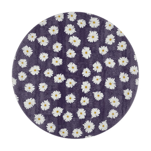 Blommor i daisyn: Små, sömlösa mönster. (Framsidan)