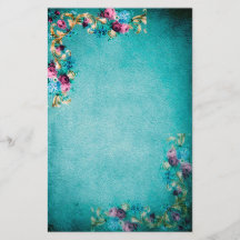 Blommor i eleganten Victorian blommigt ro