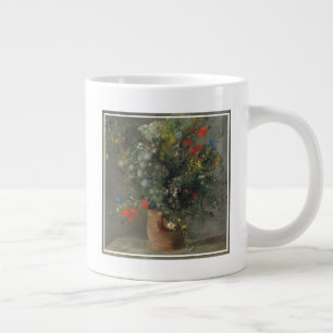 Blommor i en vas, c.1866 jumbo mugg