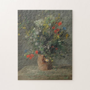 Blommor i en vas, c.1866 pussel
