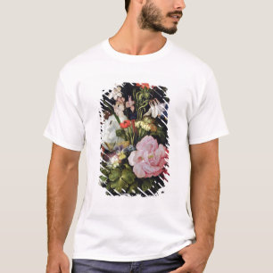 Blommor i en vas tröja