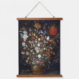 Blommor i ett träkärl Jan Brueghel den äldre