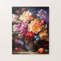 Blommor i ett vas-pussel