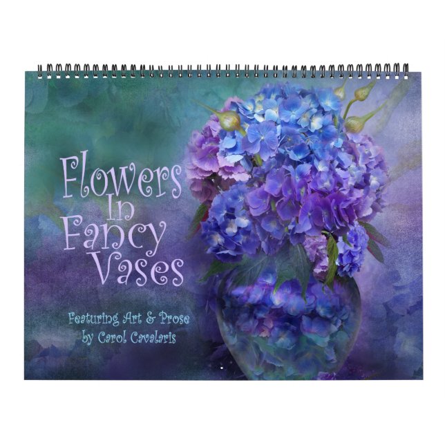 Blommor i Finare Vas Art Calendar Kalender (Omslag)