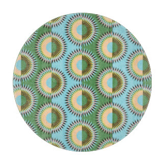 Blommor i form av reflexblå grönt mönster.