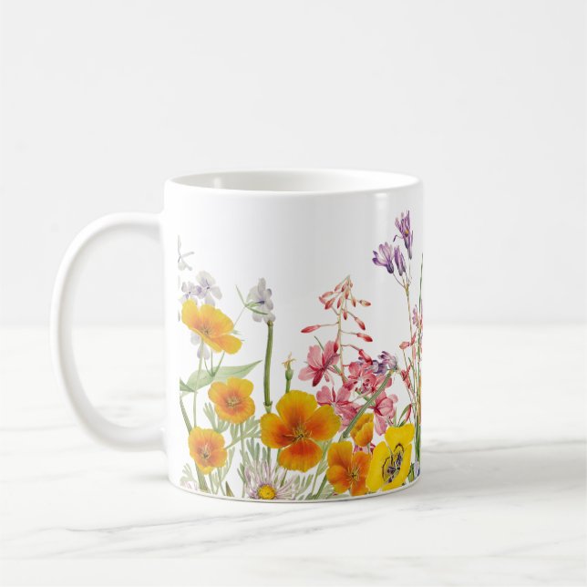 Blommor i Garden Coffee Mugg (Vänster)