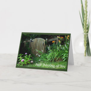 Blommor i Garden Grind - Tomt kort