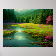 Blommor i Glade: Forest Delight