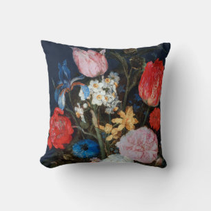 Blommor i glaskärl, Jan Brueghel den äldre Kudde