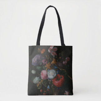 Blommor i Glass Vas av Jacob van Walsapelle Tygkasse
