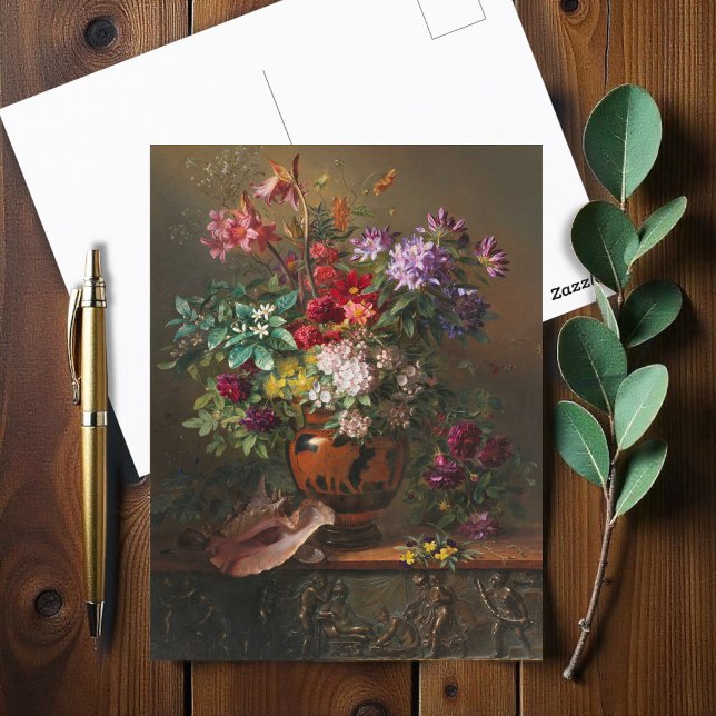 Blommor i grekiska Vas av Georgius van Os Vykort (Skapare uppladdad)