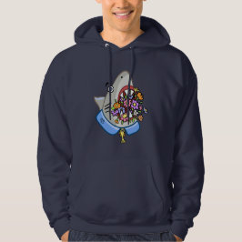 Blommor I Hajkäkar Hoodie