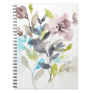 Blommor i Mix Anteckningsbok