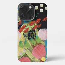Blommor i Nattens iphone case