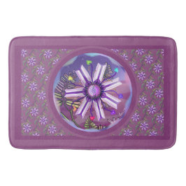 Blommor i ökenbadmattan badrumsmatta