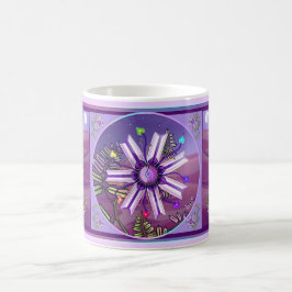 Blommor i öknen kaffemugg