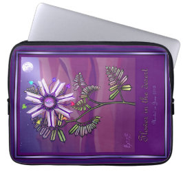 Blommor i öknen laptop fodral