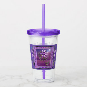 Blommor i öknen take away mugg