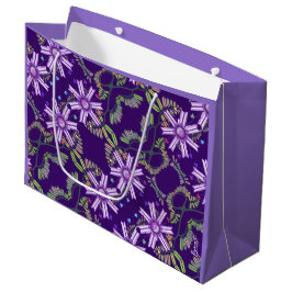 Blommor i ökningsflaggan för stora gift