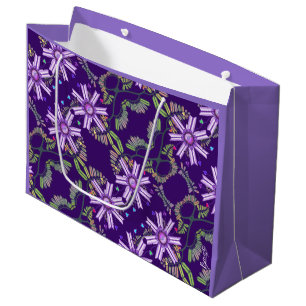 Blommor i ökningsflaggan för stora gift