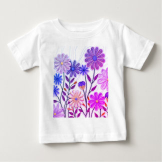 Blommor i Papper och tråd: 3D Quilled Wildblomma T Shirt