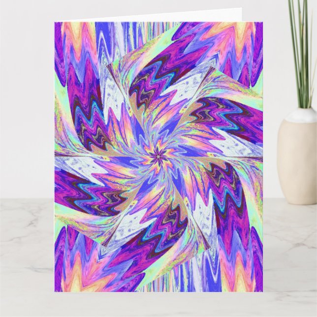 BLOMMOR I PASTEL 1 KORT (Framsida)