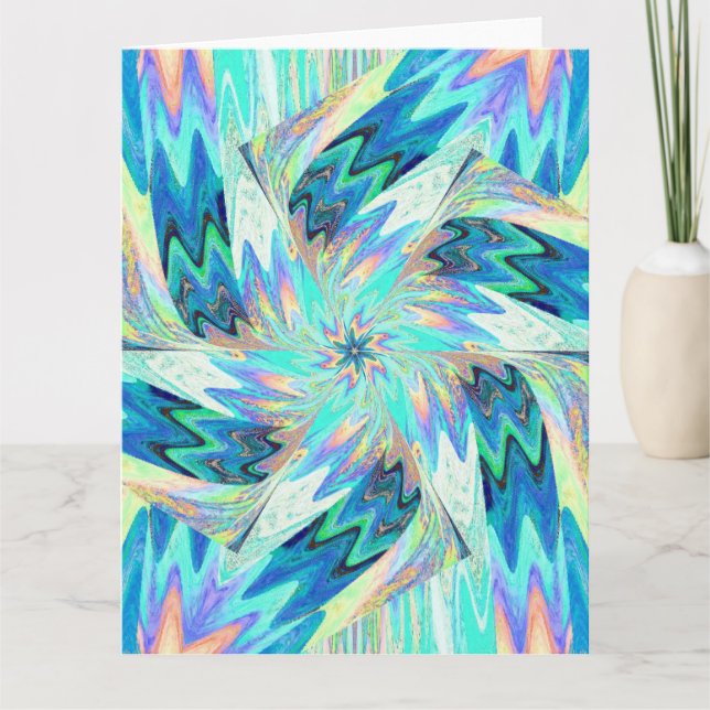 BLOMMOR I PASTEL 4 KORT (Framsida)