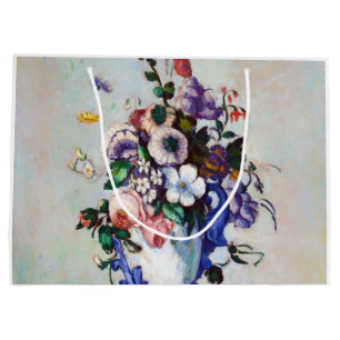 Blommor i Rococo Vas, Paul Cezanne