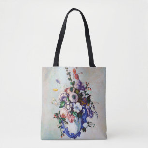 Blommor i Rococo Vas, Paul Cezanne Tygkasse