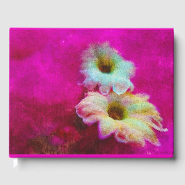 Blommor i rosa  gästböcker