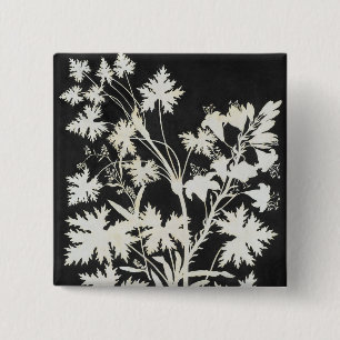 Blommor i Silhouette Knapp
