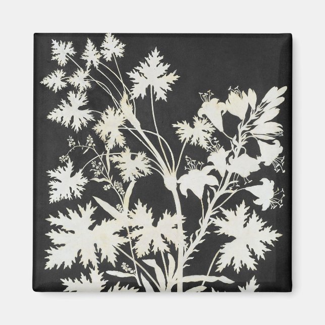 Blommor i Silhouette Magnet (Framsidan)