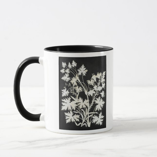 Blommor i Silhouette Mugg (Vänster)