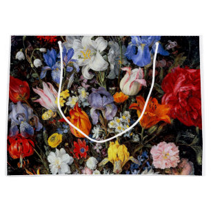 Blommor i träkärl, Jan Brueghel den äldre